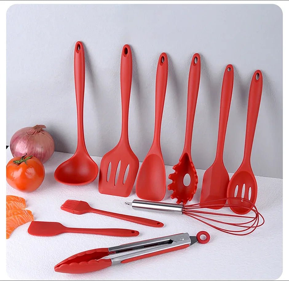 10pcs Silicone Cookware Set | by Anwer Fancy | Worldwide Shipping