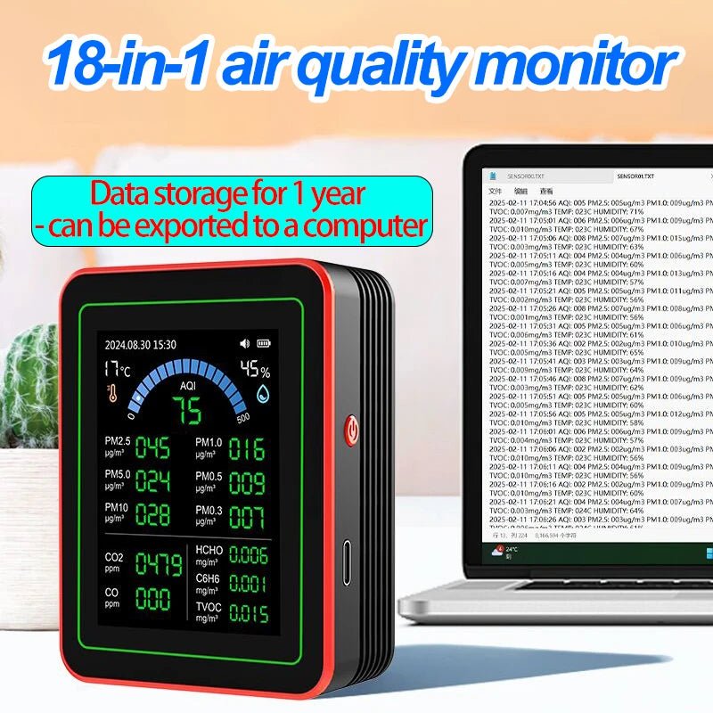 18 - in - 1 Air Quality Monitor | by Anwer Fancy | Worldwide Shipping
