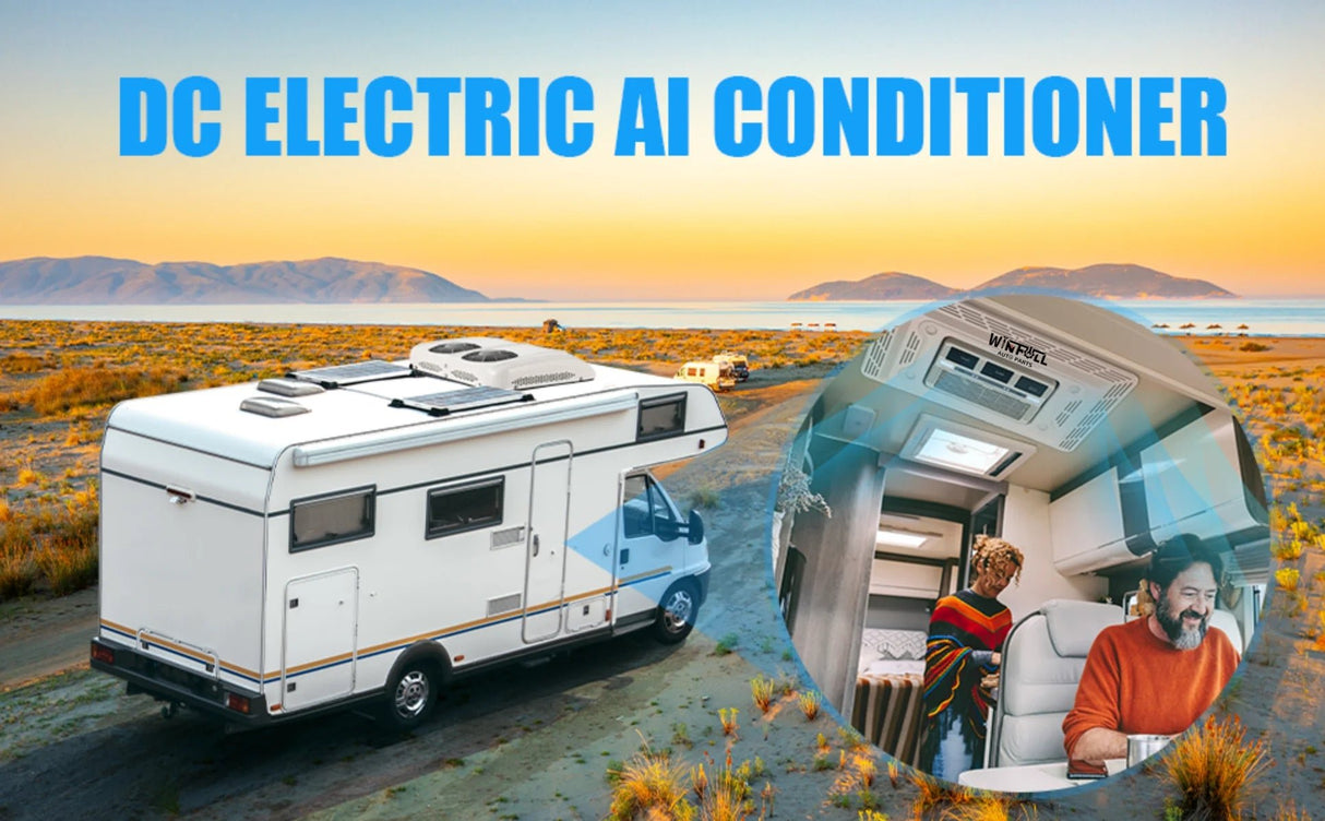 24V Dual Fan Air Conditioner | by Anwer Fancy | Worldwide Shipping