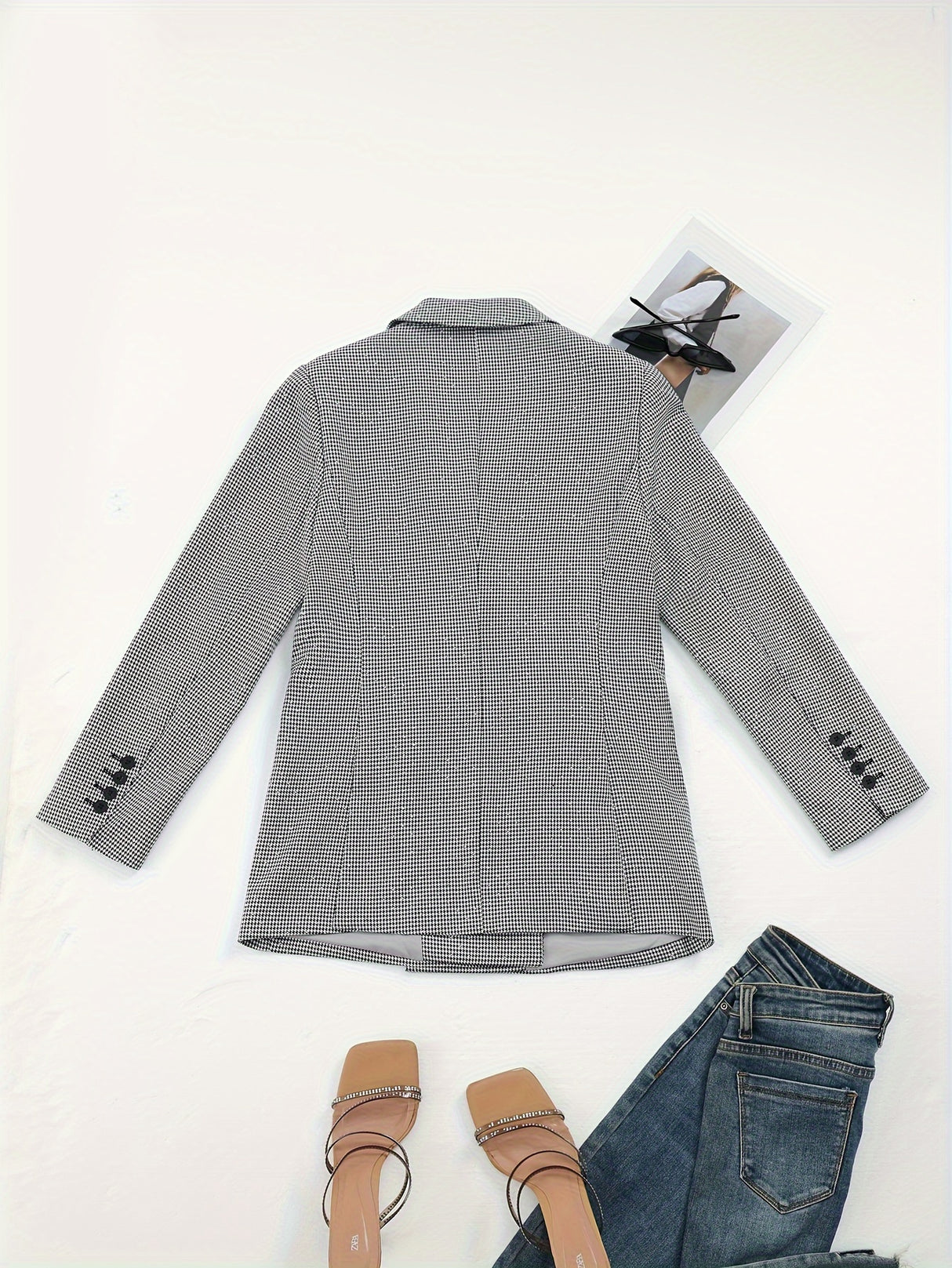 SparkGala™ – Double-Breasted Party Blazer (Winter Glam, Sparkling Fit, W24006)