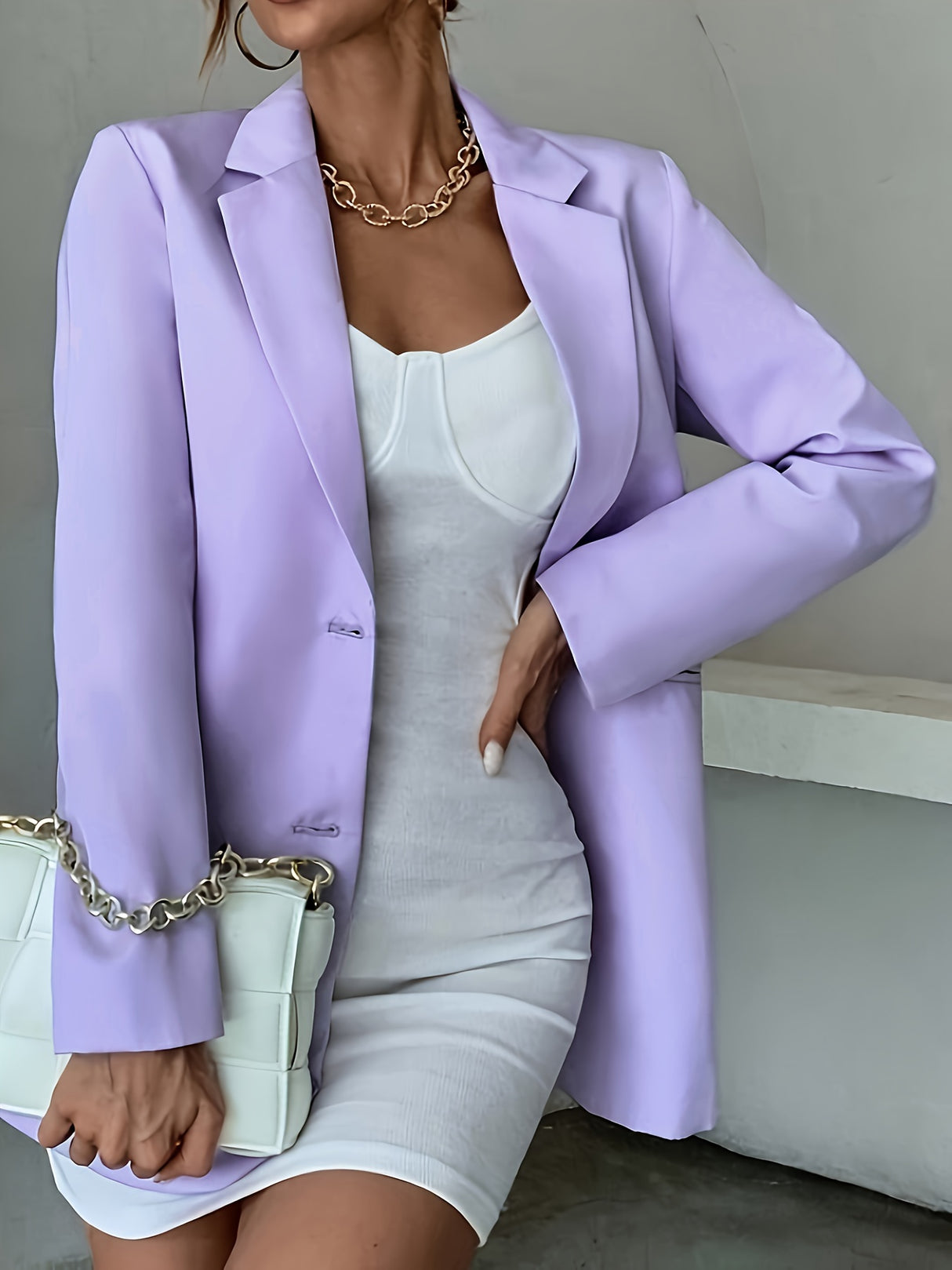 UrbanOne™ – Single-Breasted Blazer (Minimalist Style, Machine Washable Outerwear)