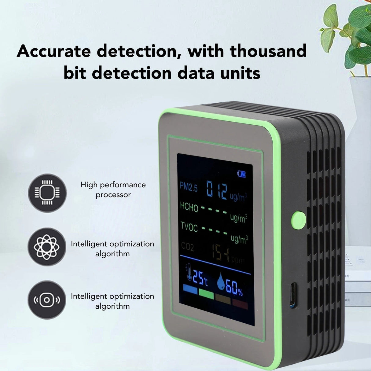 6 - in - 1 Air Quality Meter | by Anwer Fancy | Worldwide Shipping