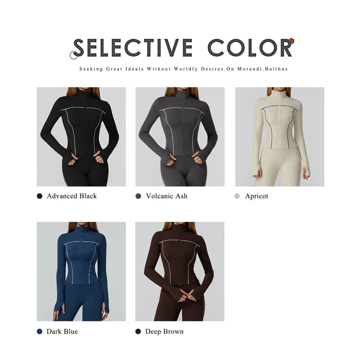 Women Slim Fit Long Sleeve Running Jacket