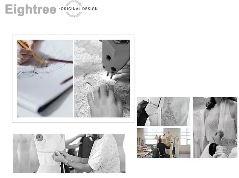 Women Off Shoulder Satin Wedding Dress Lace Up Back