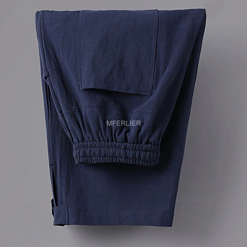 Men’s Plus Size Cotton Summer Pants