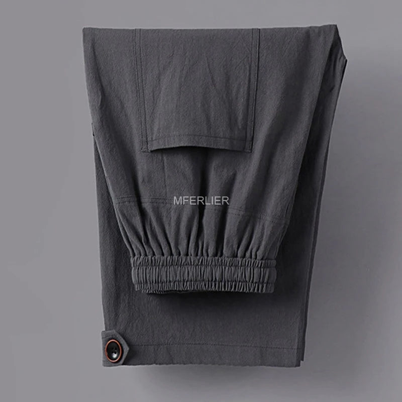 Men’s Plus Size Cotton Summer Pants