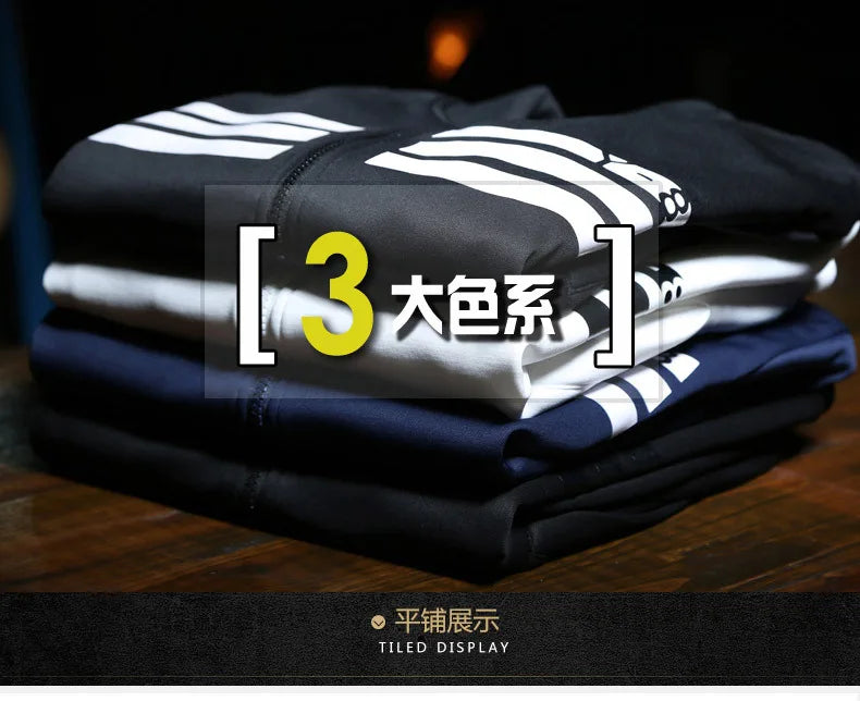 Men’s Plus Size Sporting Tracksuit Set