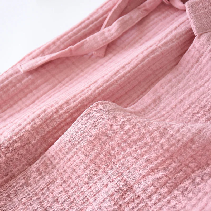 Women Cotton Japanese Kimono Pajama