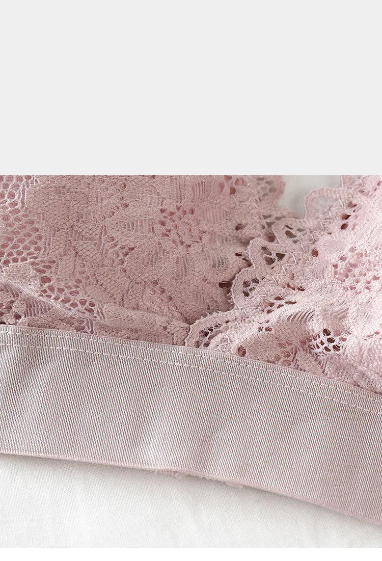 Women Lace Triangle Bralette
