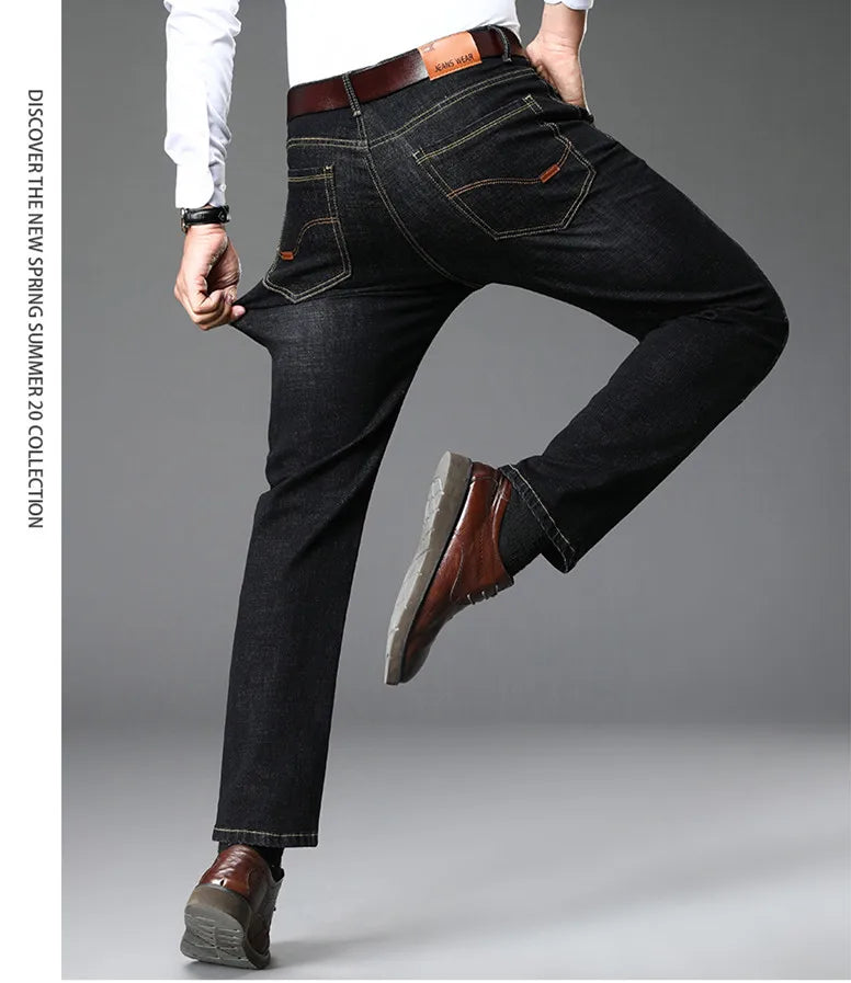 Men Stretch Slim Jeans