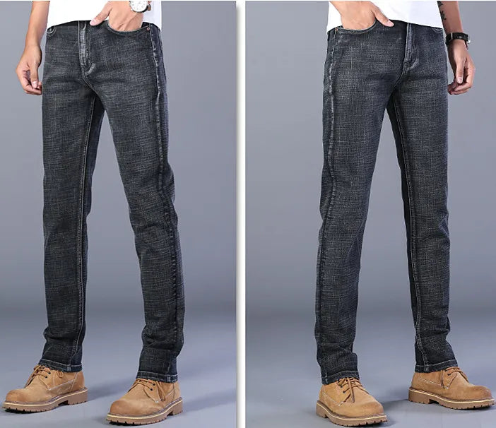 Men Stretch Slim Jeans
