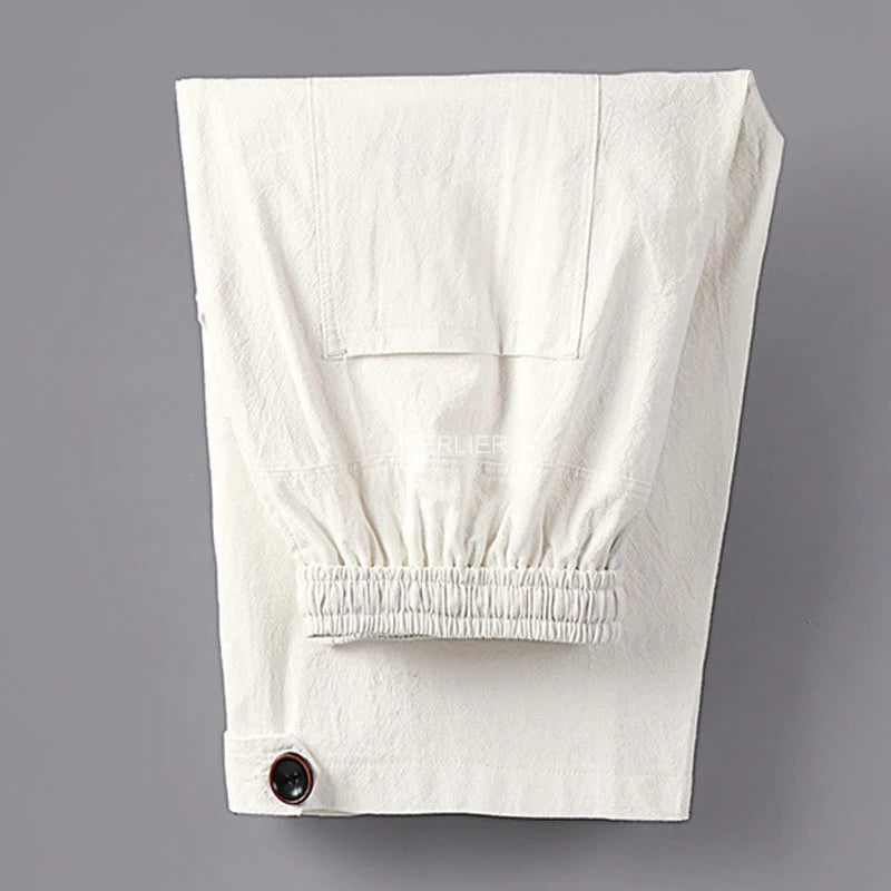 Men’s Plus Size Cotton Summer Pants