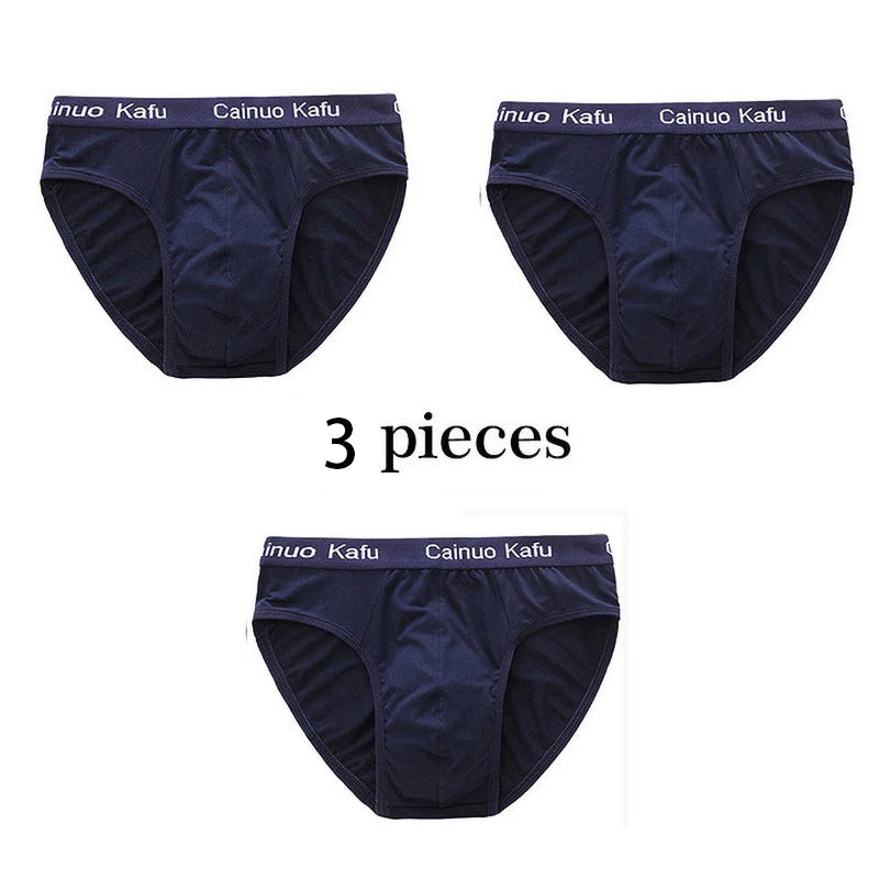 Men 3-Pack Silk Briefs Underwear