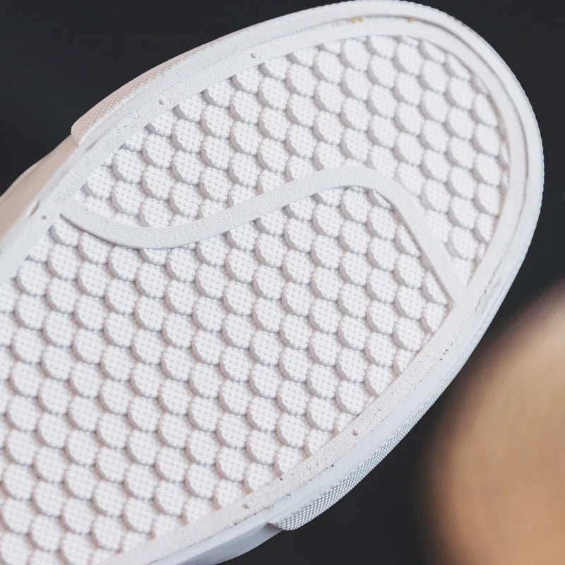 Women Sneakers White Vulcanized Platform Shoes