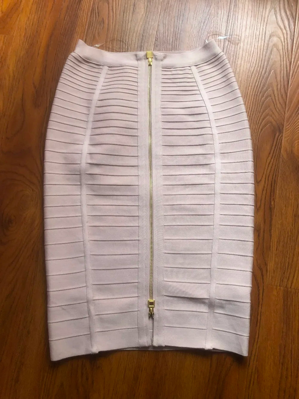 Women Candy Color Knit Skirt