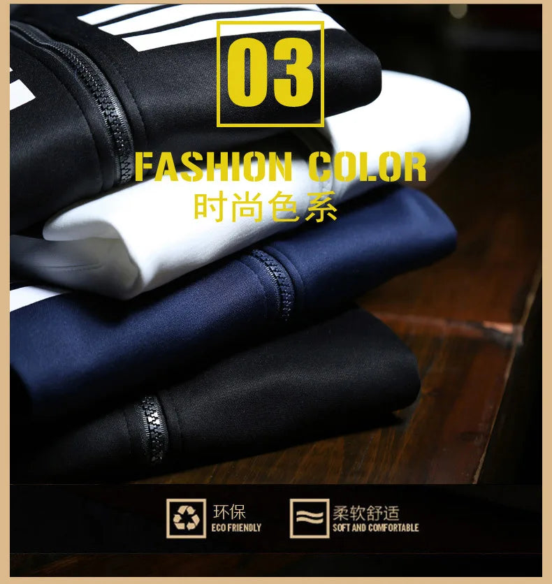 Men’s Plus Size Sporting Tracksuit Set