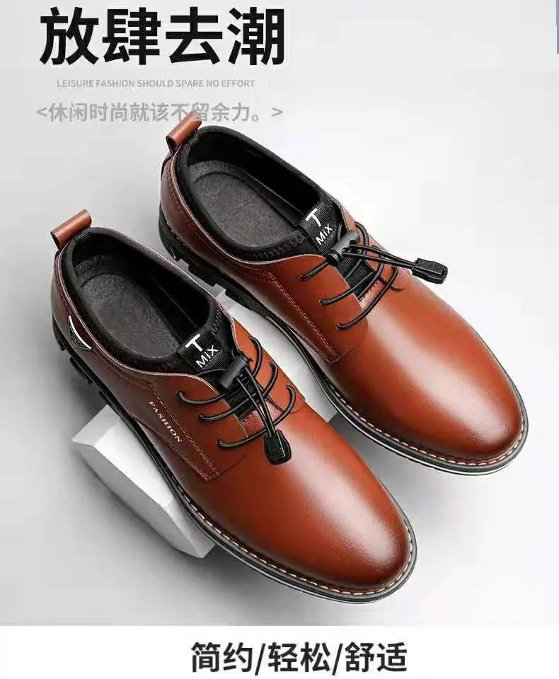 Men Comfortable Business Leather Shoes
