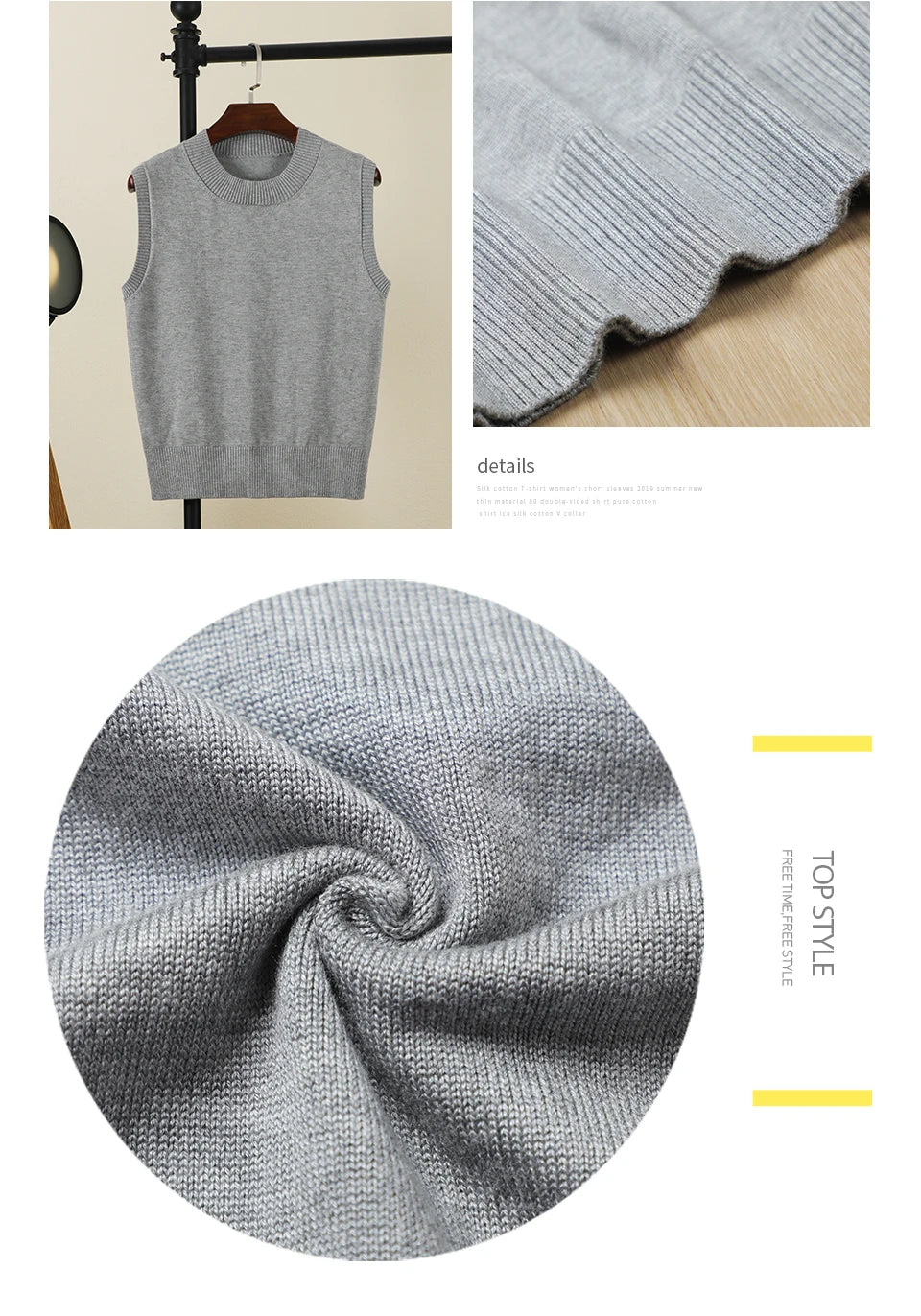 Women's Preppy Style Knit Vest