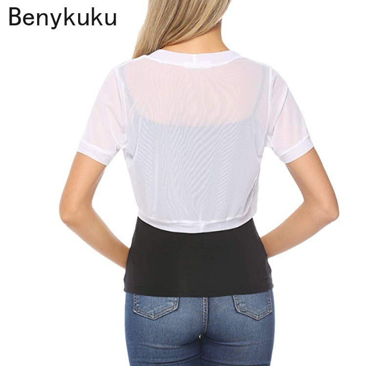 Summer Tulle Bolero Shrug Cropped Jacket