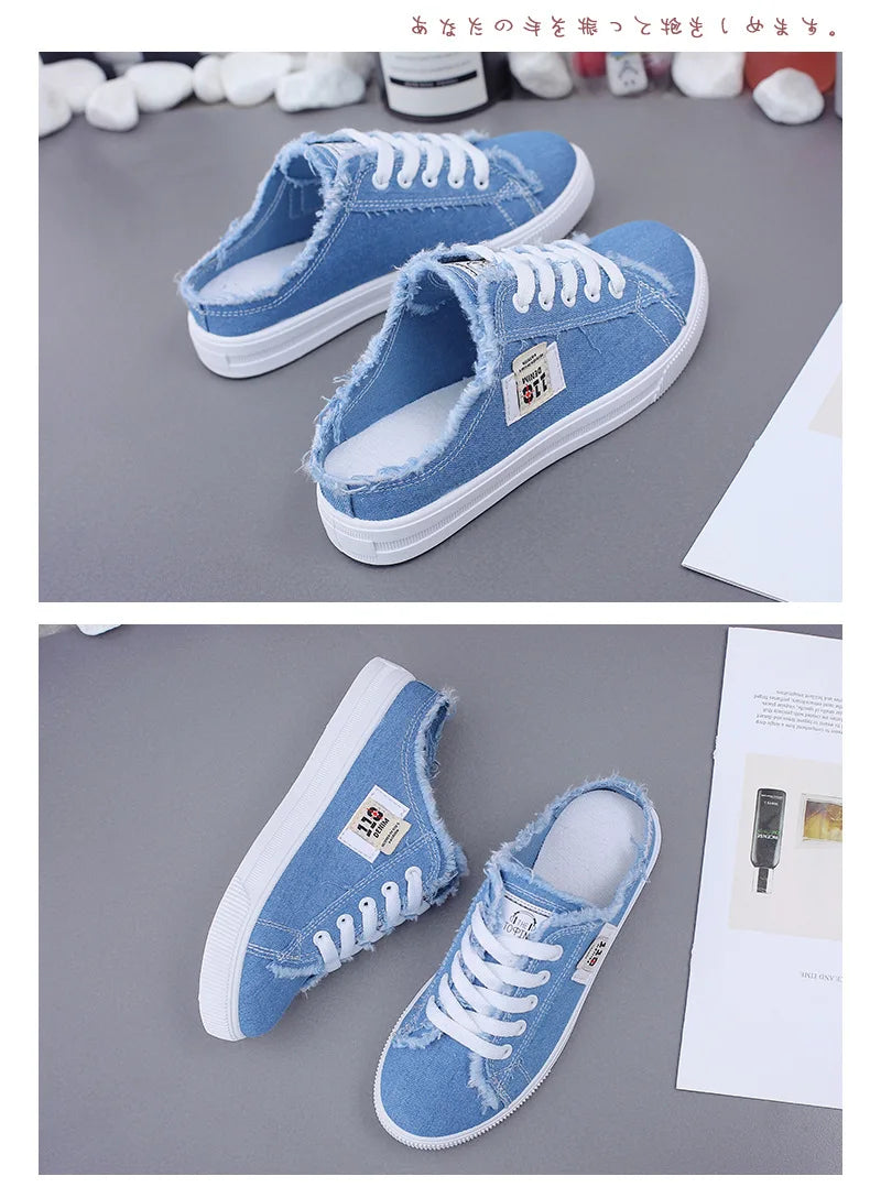 Women Canvas Shoes Classic Lace Up Sneakers