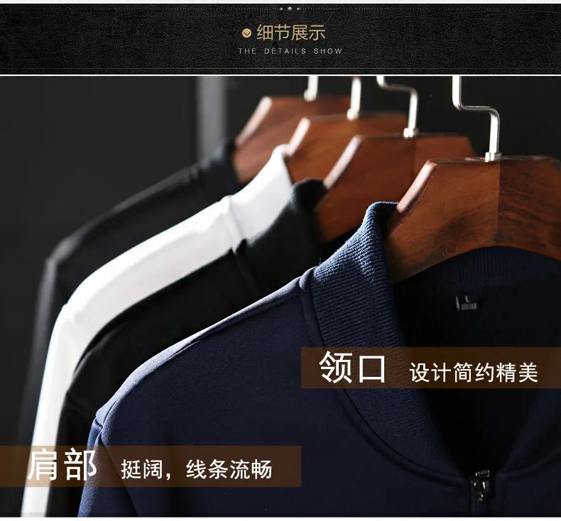 Men’s Plus Size Sporting Tracksuit Set