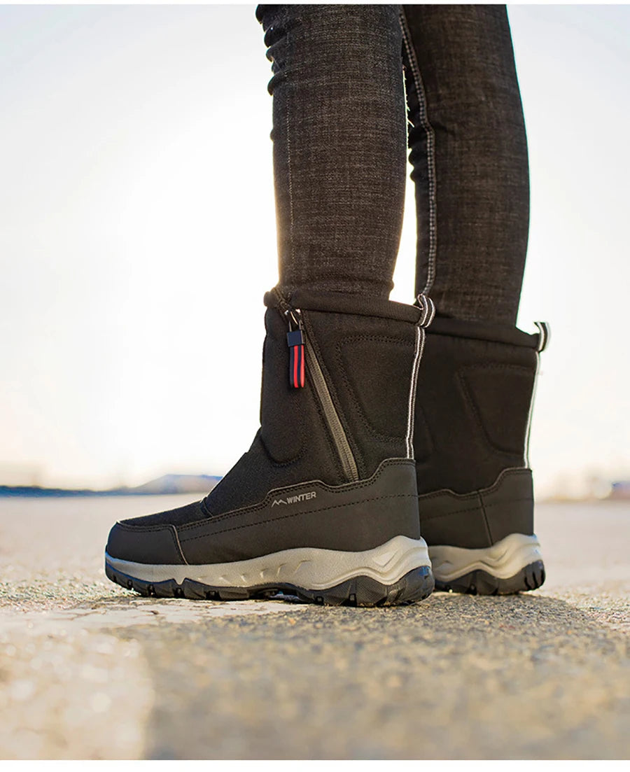 Women Waterproof Ankle Work Boots