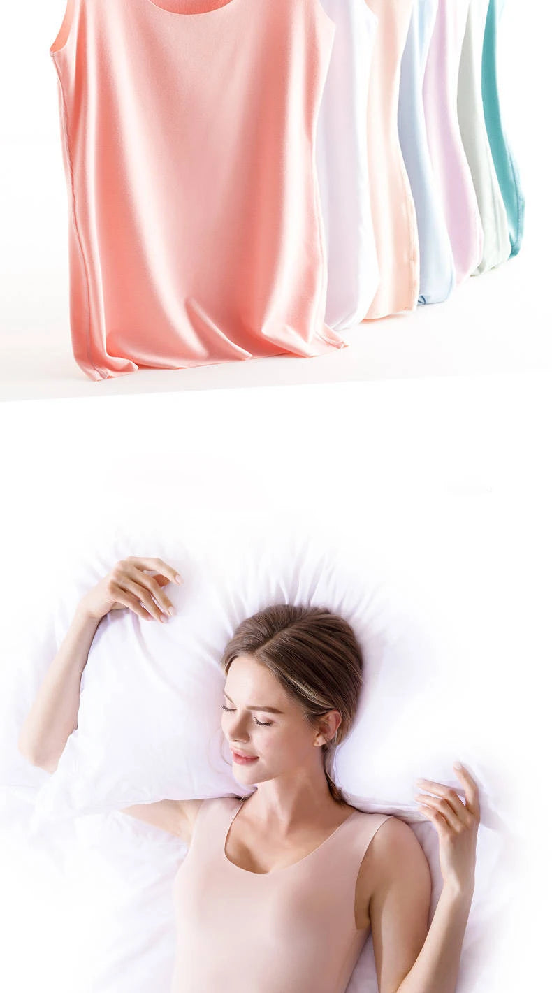 Women Seamless Ice Silk Tank