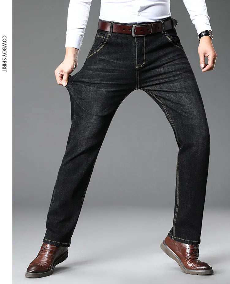 Men Stretch Slim Jeans