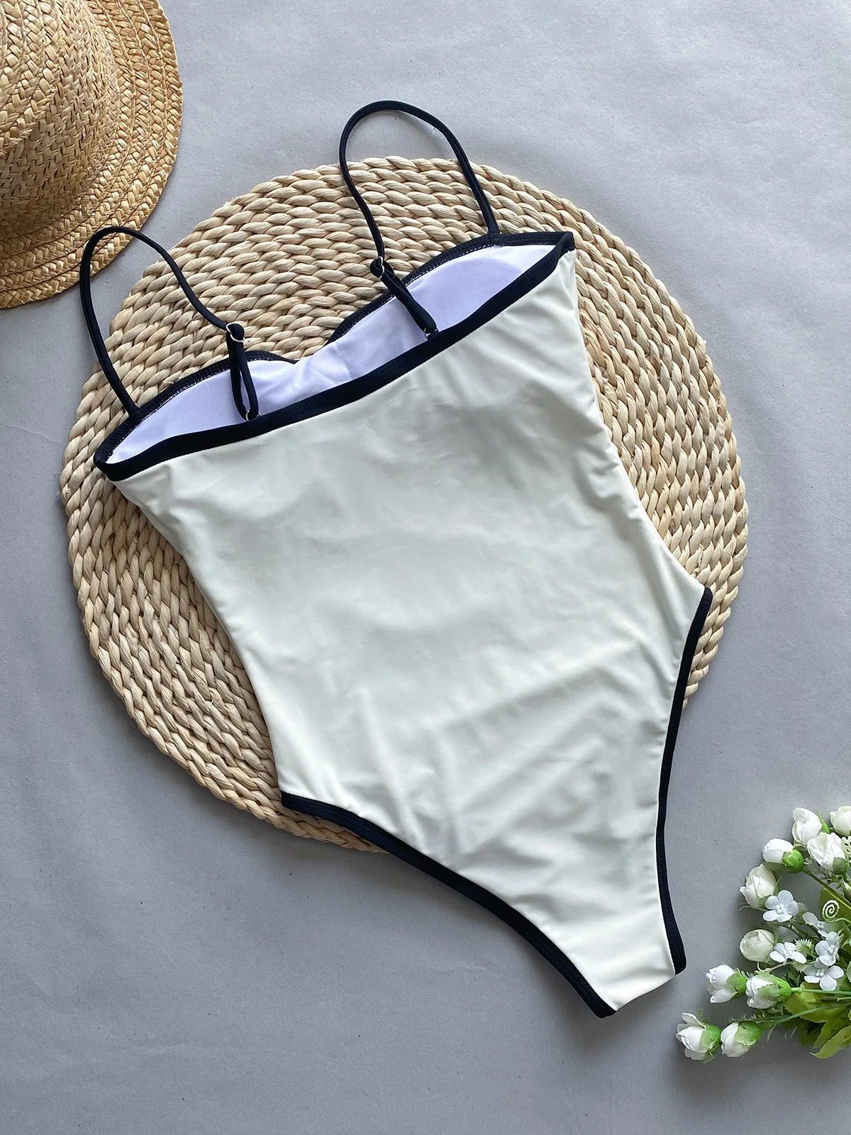 Vintage Bandeau Swimsuit