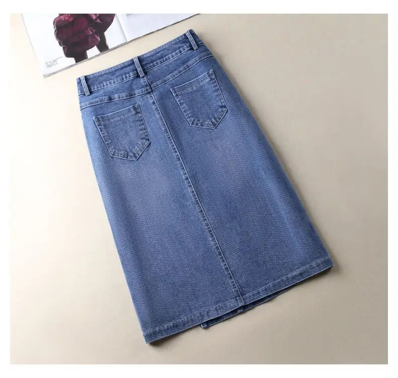 WrapFit™ – Slim A-Line Wrap Skirt (High Waist, Spring/Summer Casual)