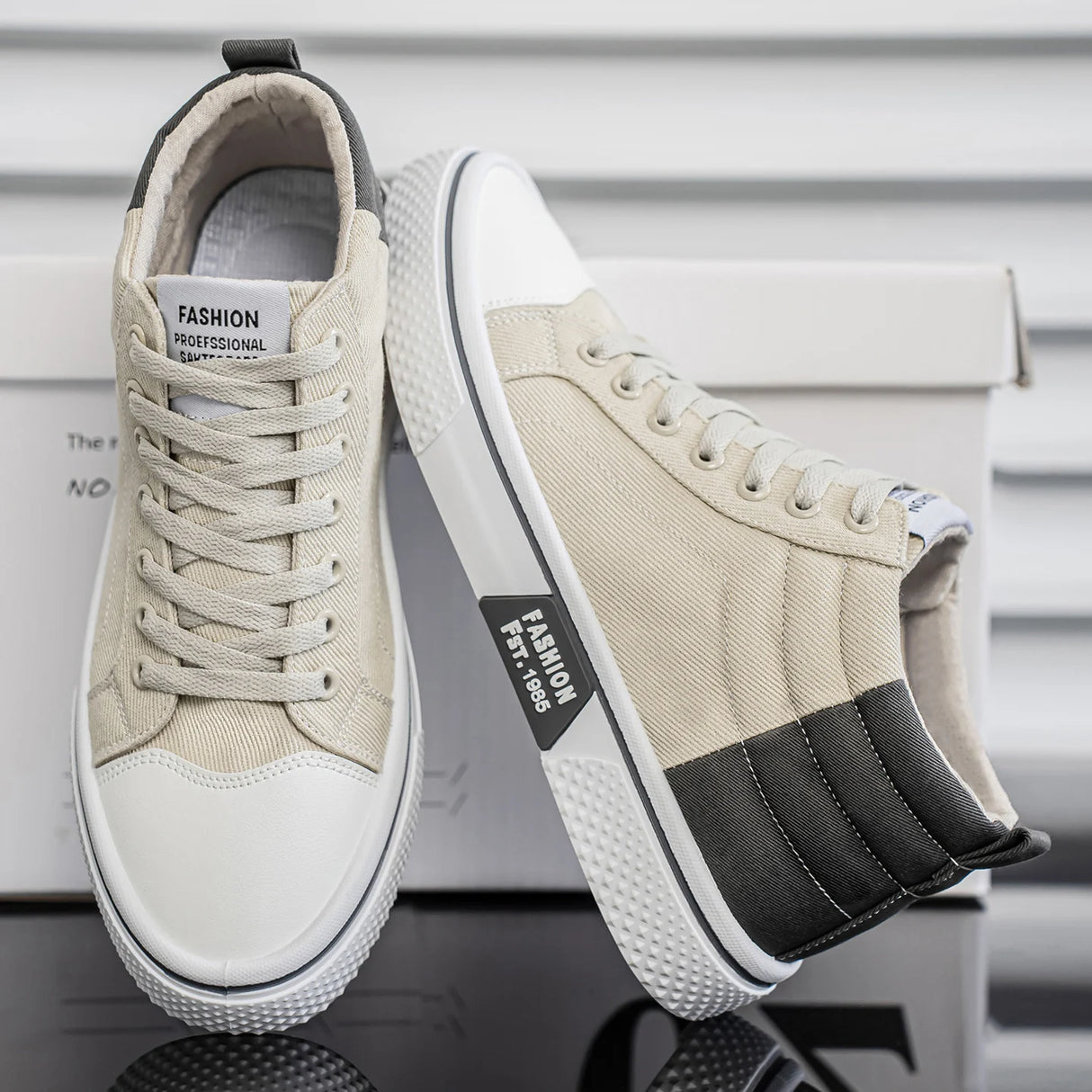 TrailTop™ Men’s Mid-Top Canvas Shoes