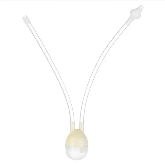 Owl nasal aspirator for babies, made of silicone and ABS, designed for safe and effective nasal cleaning.