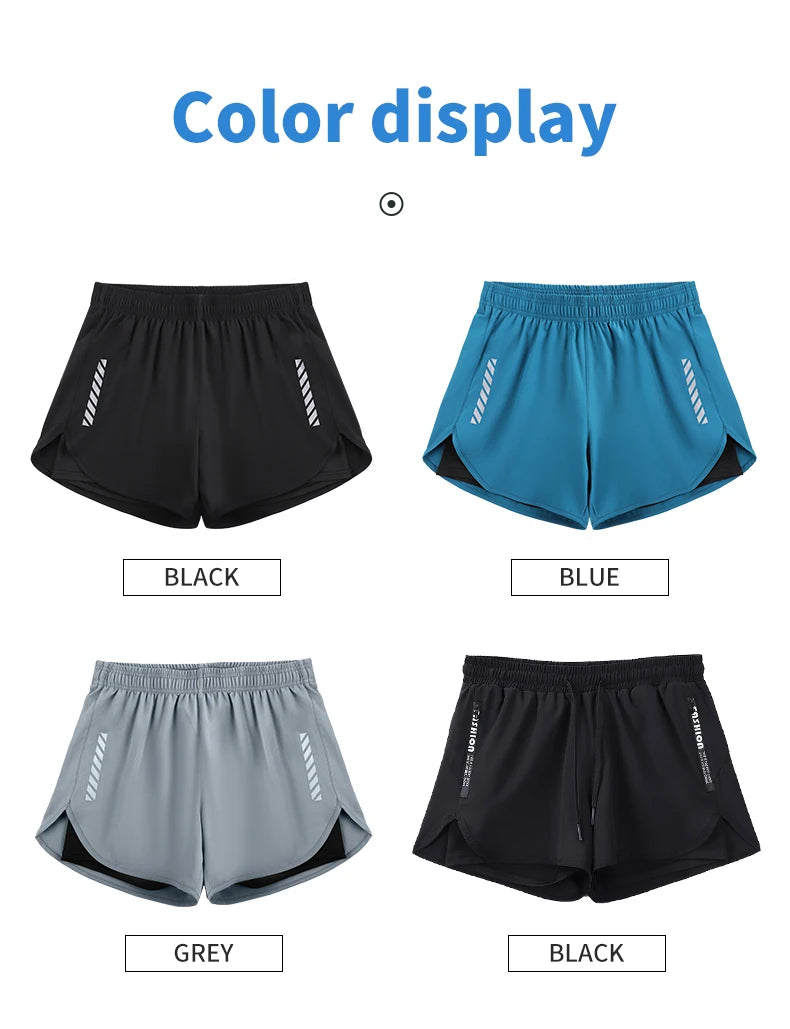 Men Loose Fit Swim Trunks