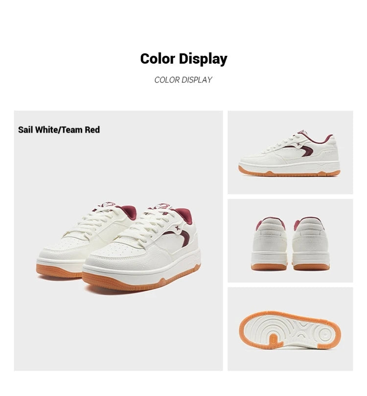 Xtep Mumbai Men Lace Up Street Sneakers