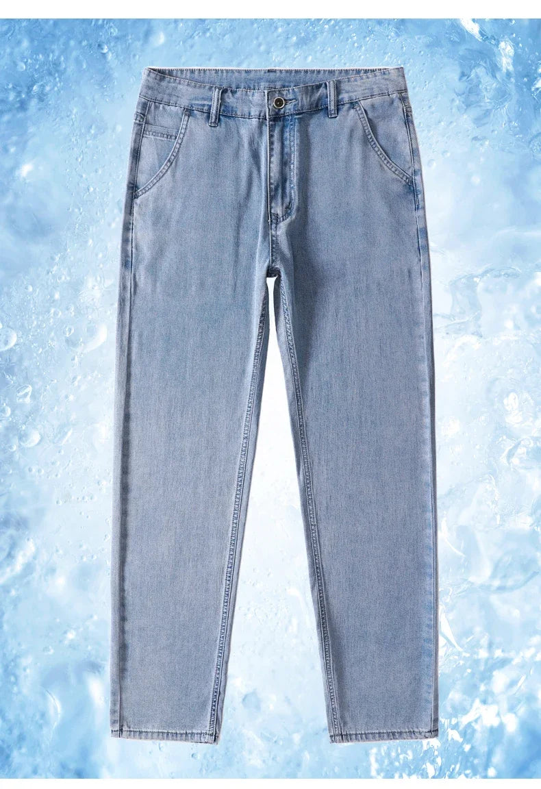 Men Thin Lyocell Jeans