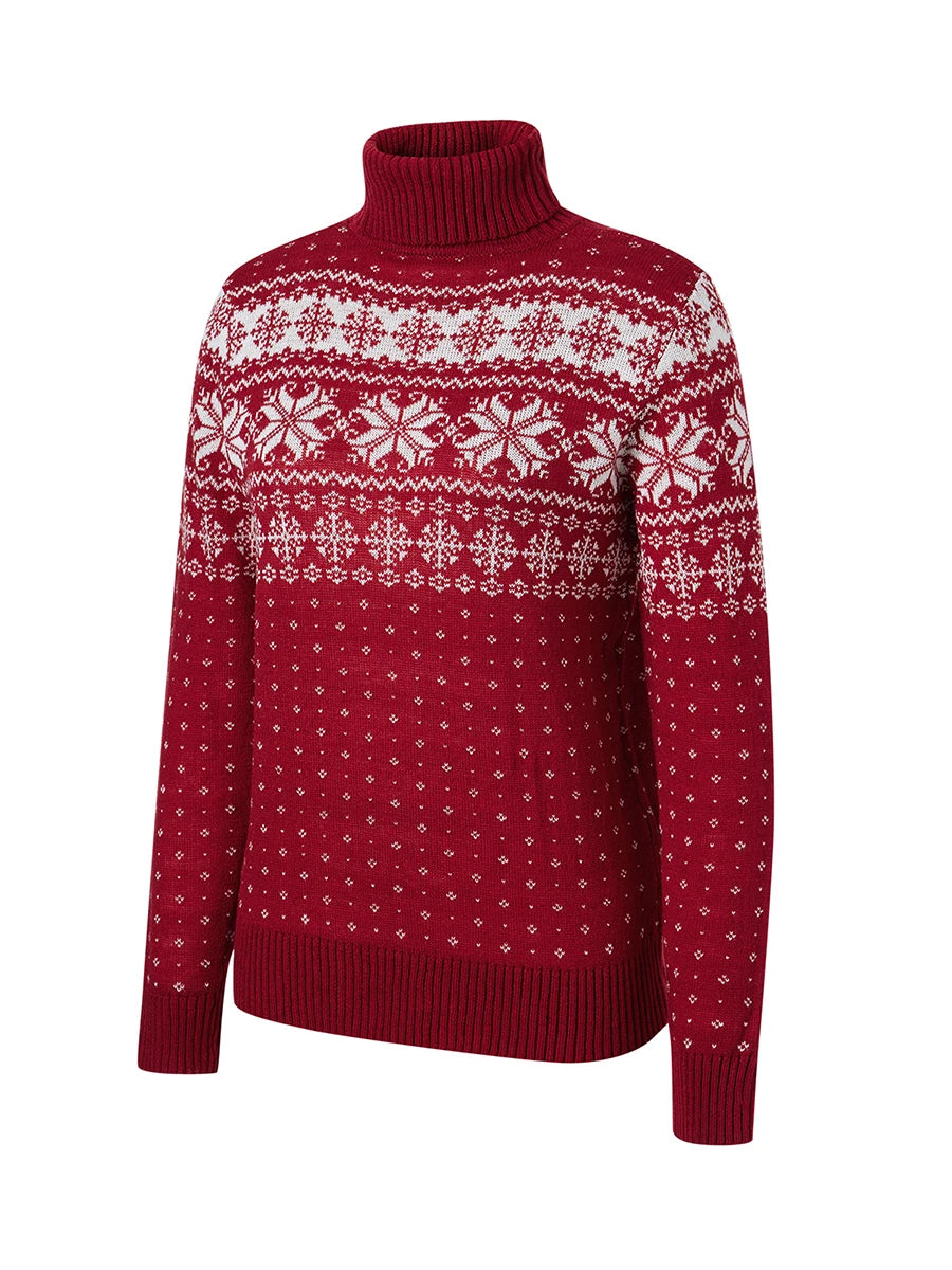 Women Christmas Print Sweater