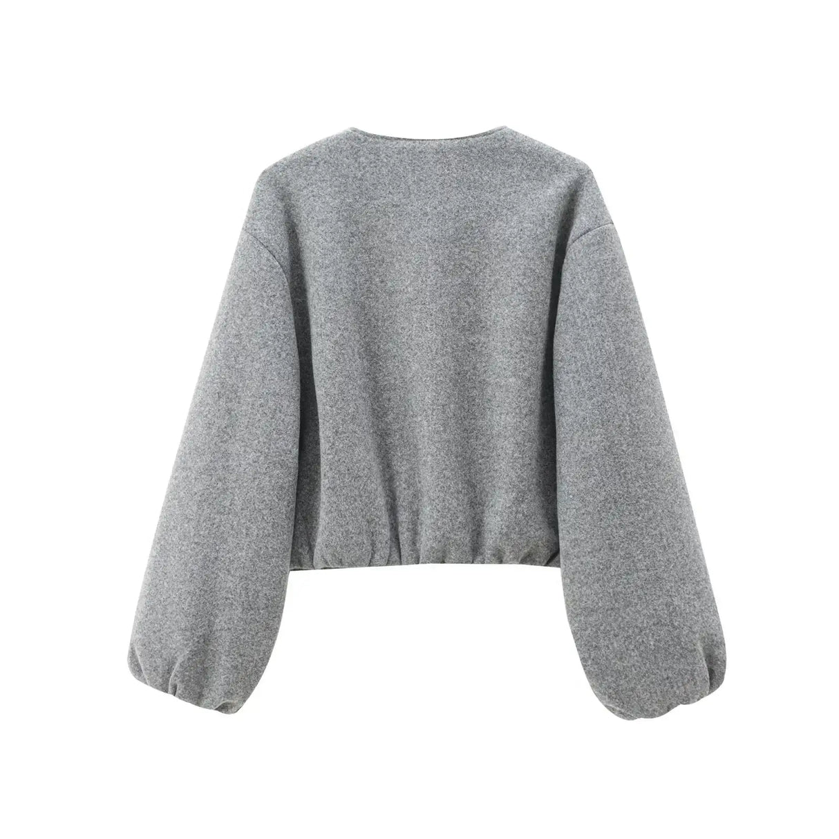 Women Cropped Bomber Jacket