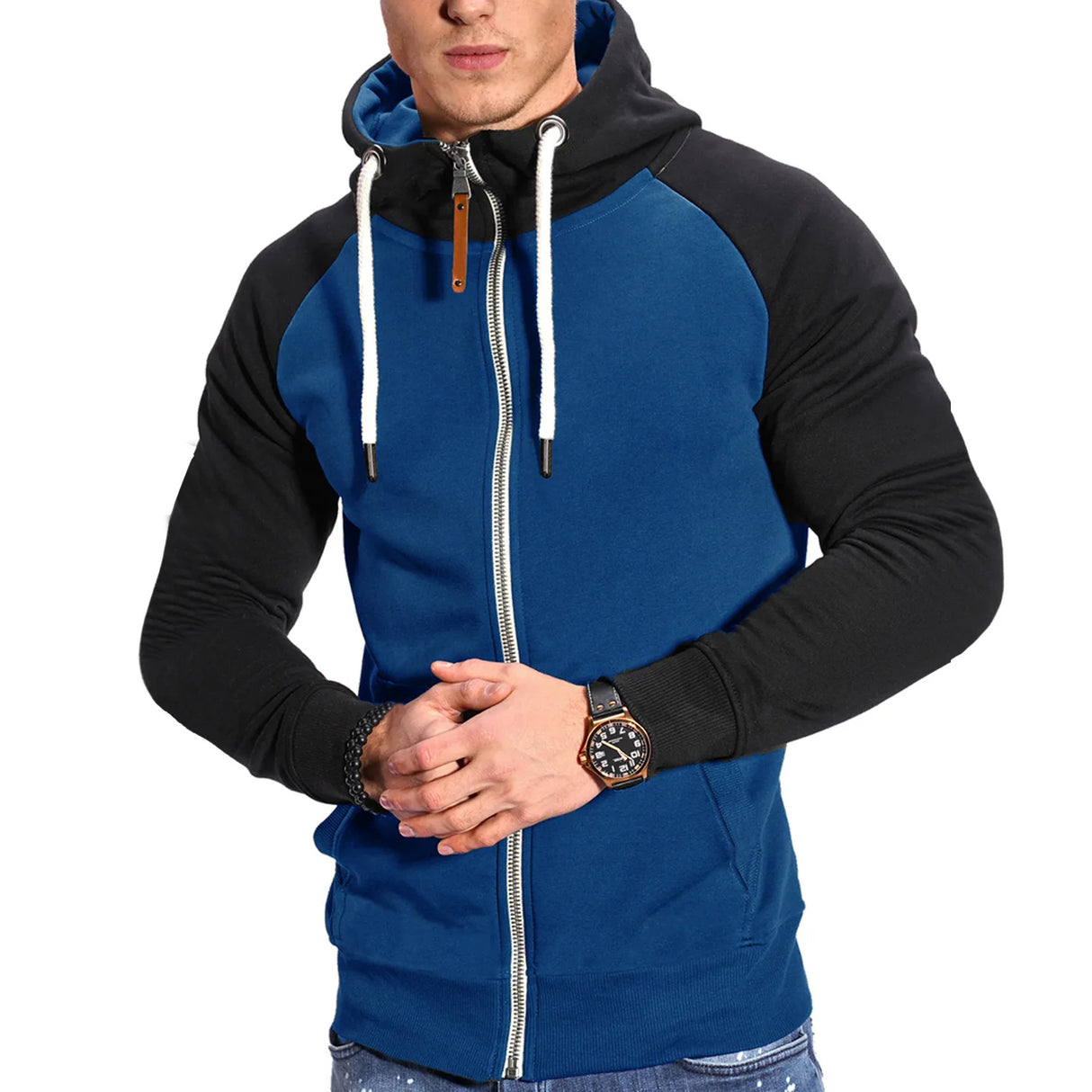 Men’s Zipper Hooded Sweatshirt