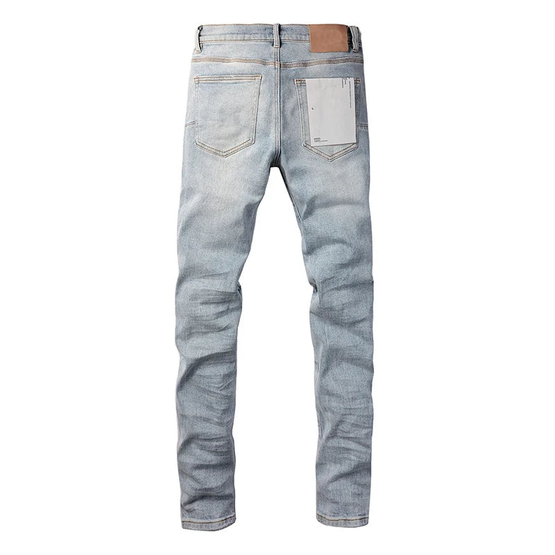 Men Distressed Skinny Jeans