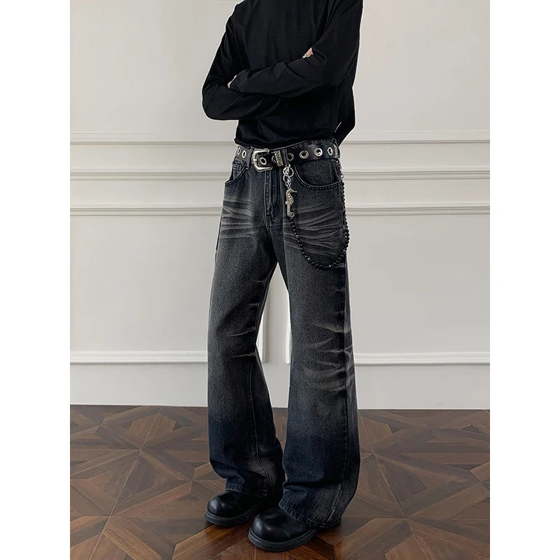 Men's Plus Size Slim Fit Bootcut Jeans