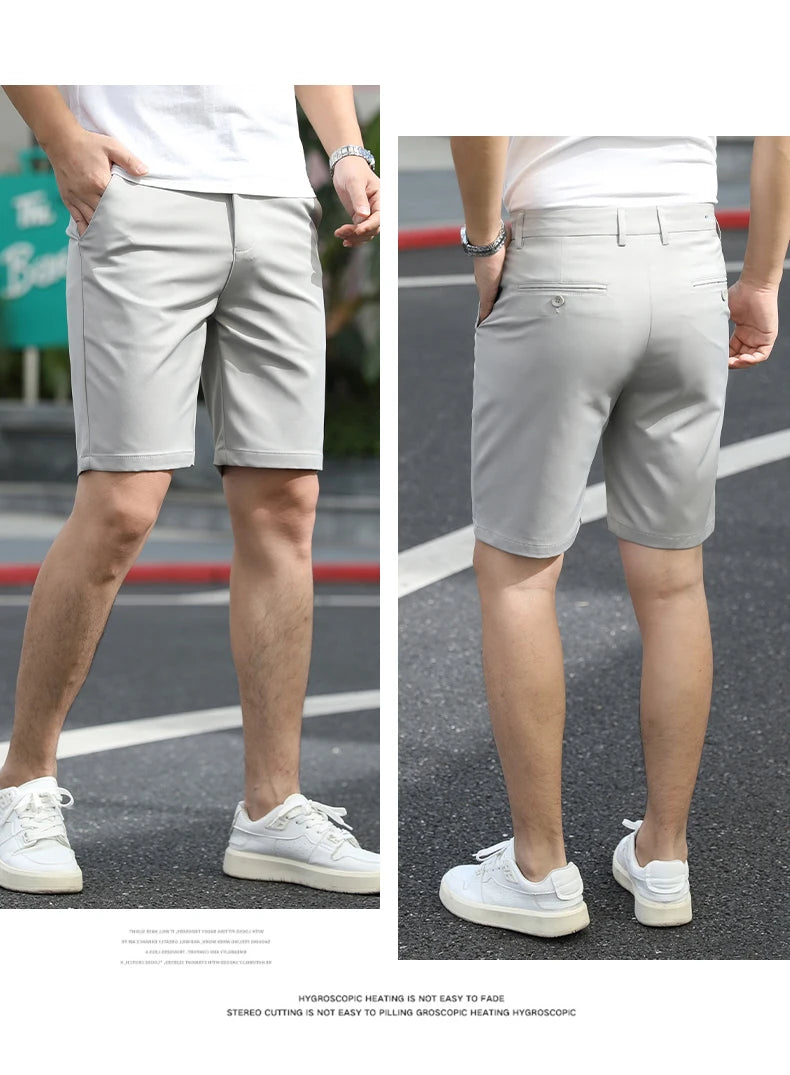 Men Business Casual Shorts