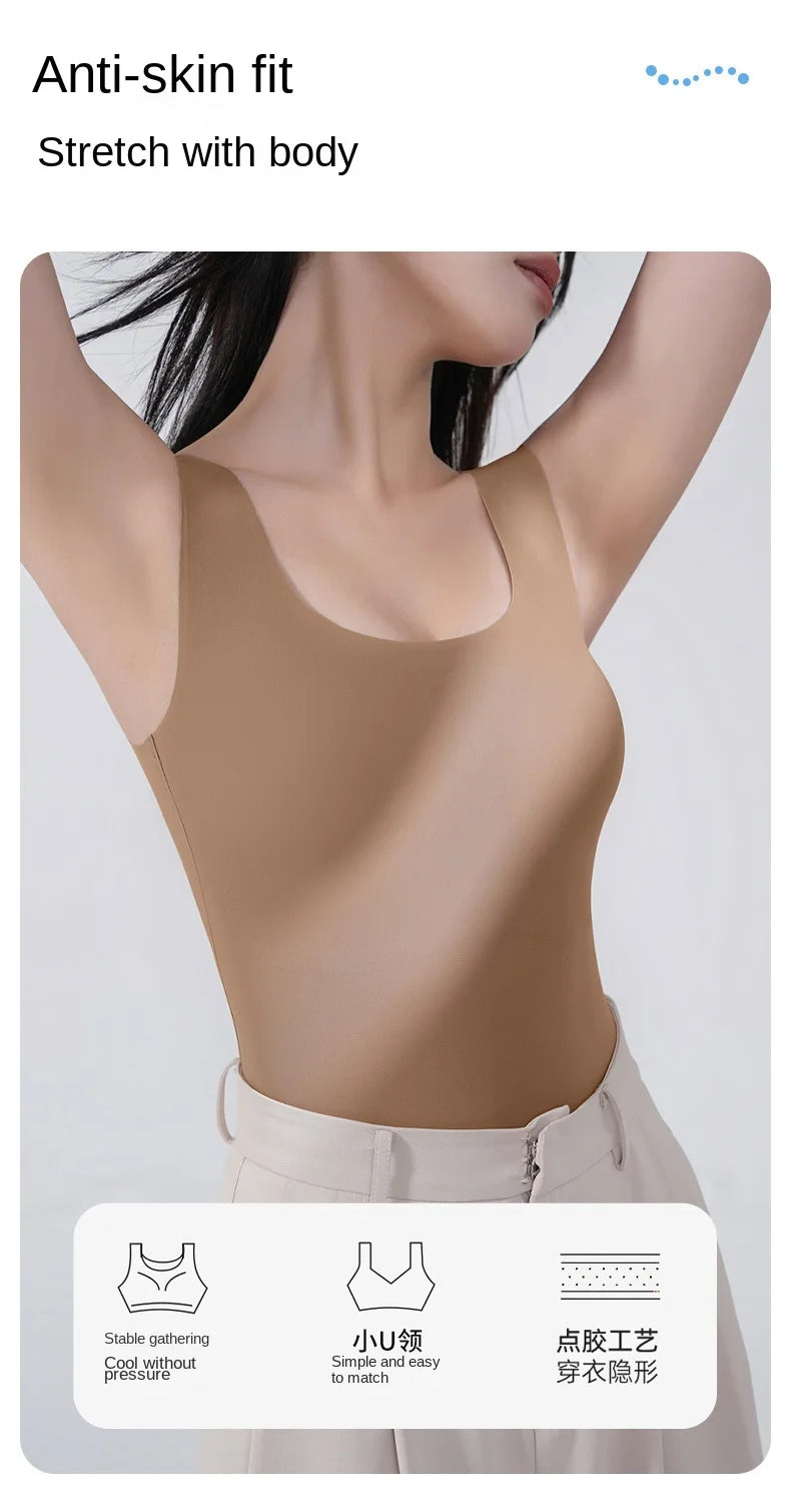 Women Seamless Padded Tank Top (2pcs)