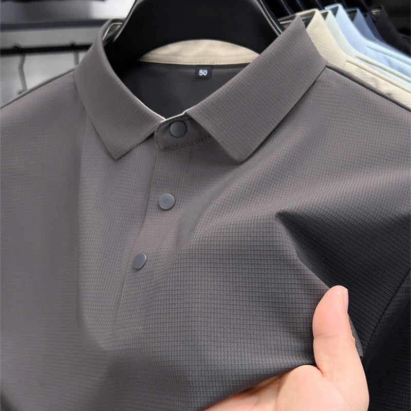 Men Premium Jacquard Polo T-Shirt