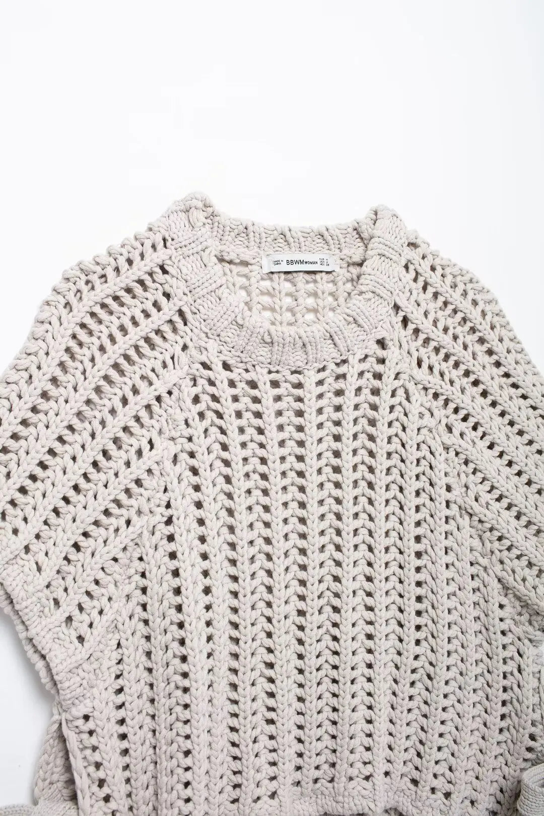Women's Chunky Knit Cropped Sweater
