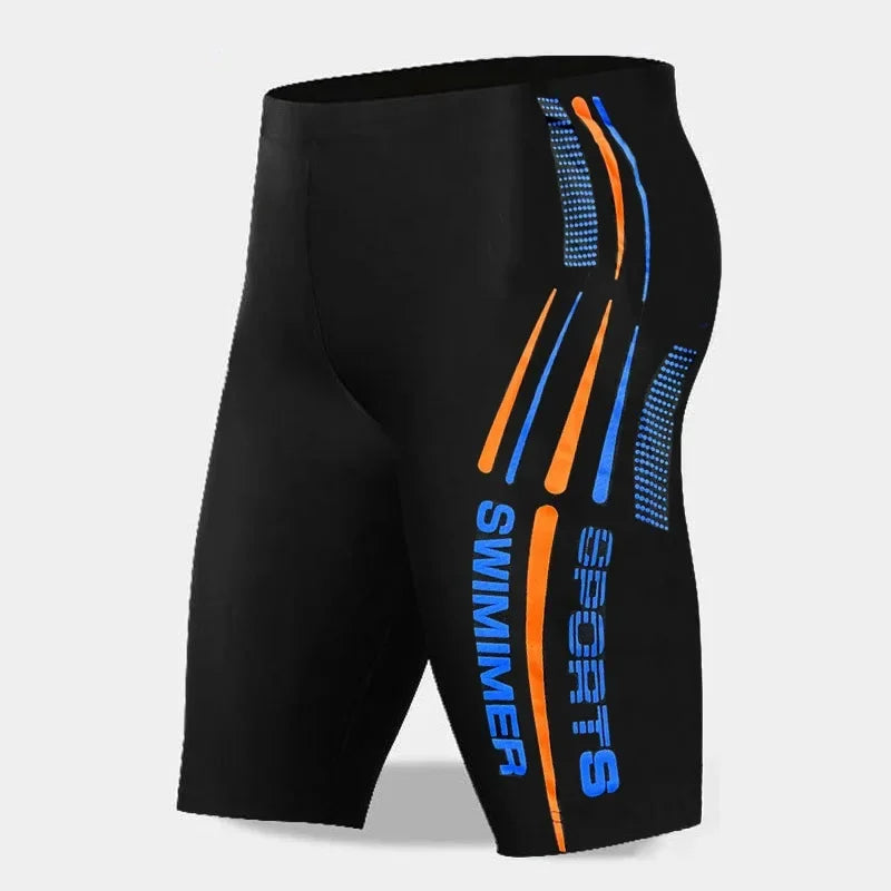 Men’s Plus Size Five-Point Swim Shorts