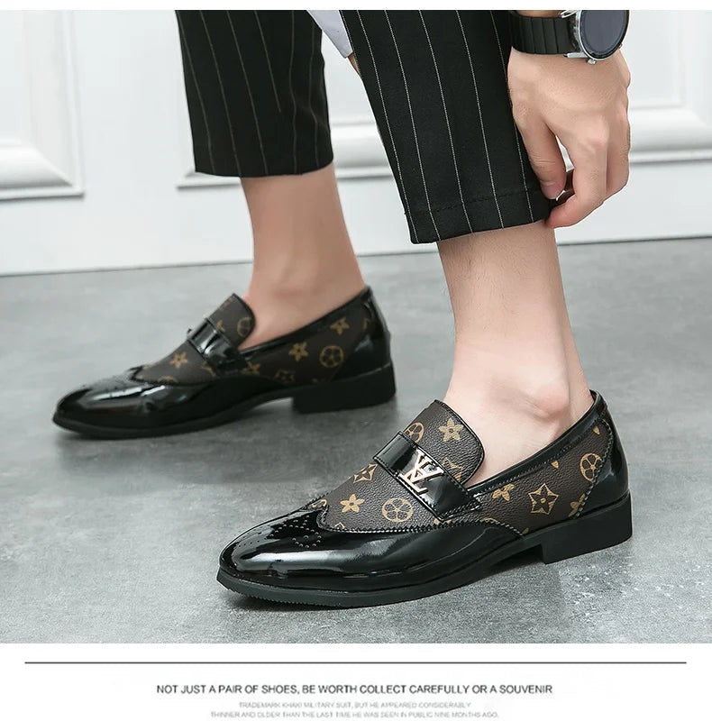 Men British Style Leather Shoes