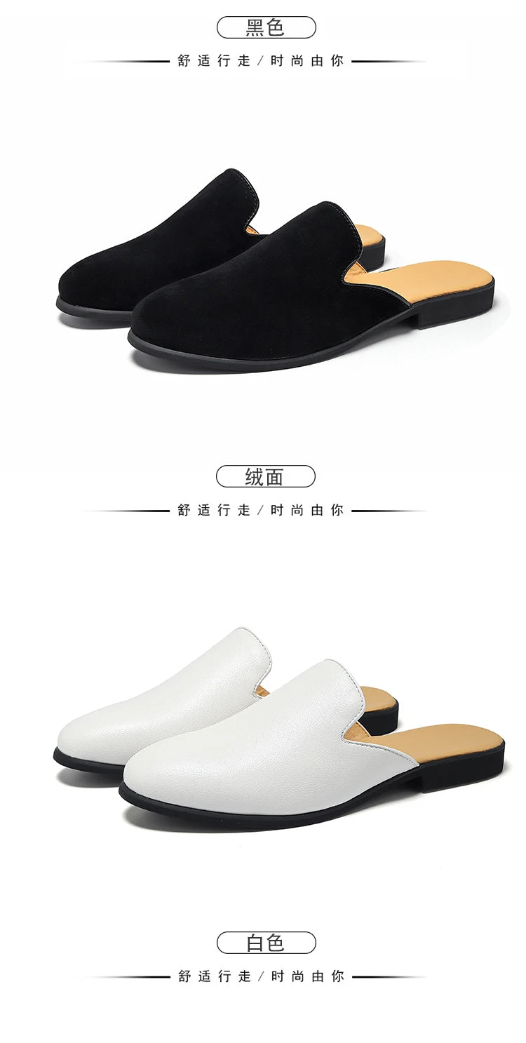 Men British Style Mules