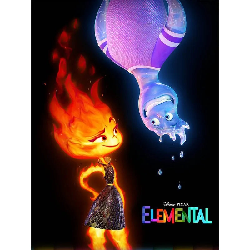 Disney Element City Fire Cosplay Dress