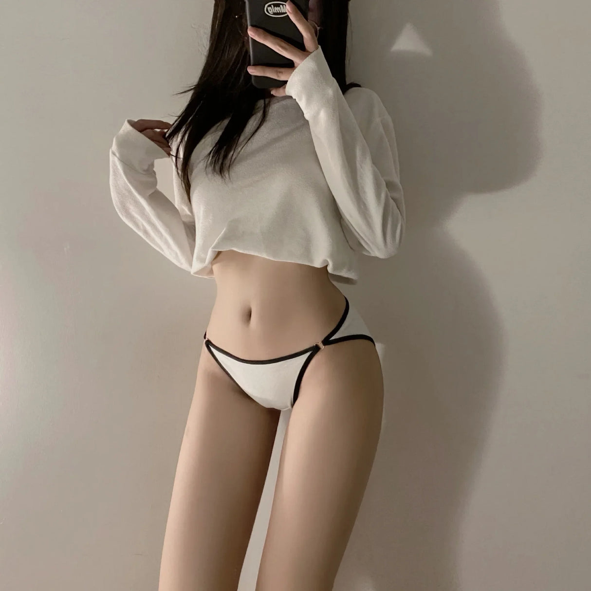 Women Lace Seamless Triangle Brief