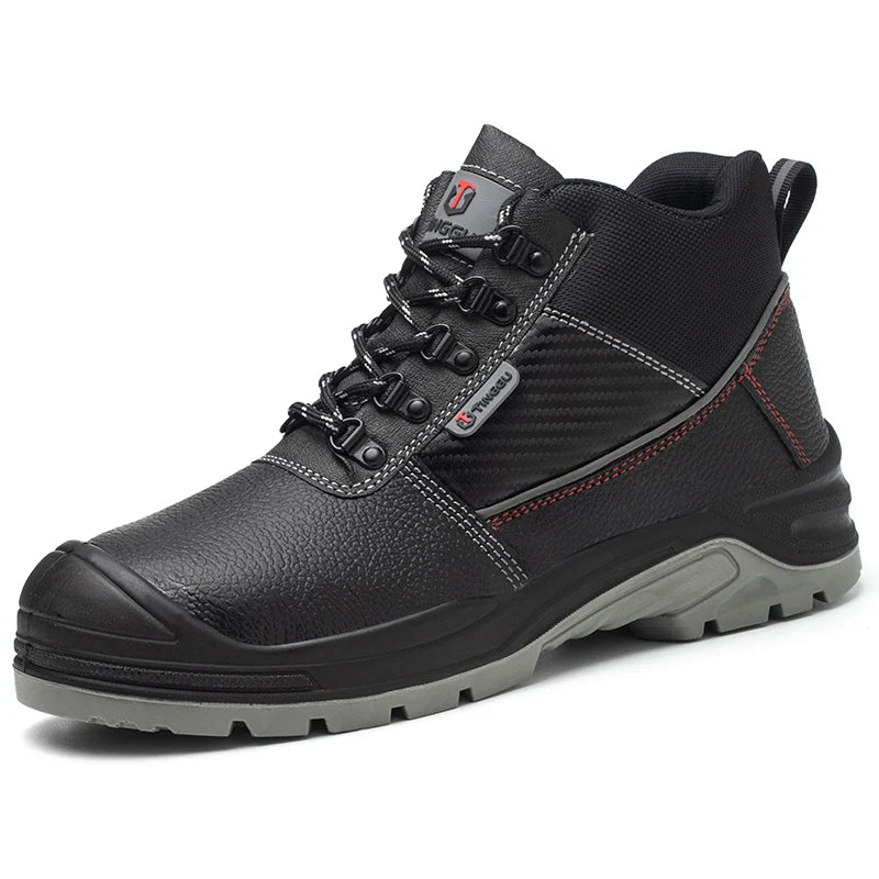 Men Waterproof Anti-Puncture Safety Boots